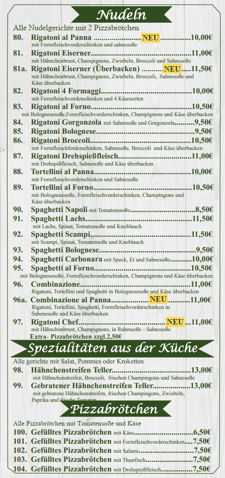 Menu Eiserner Grill & Pizzahaus-5