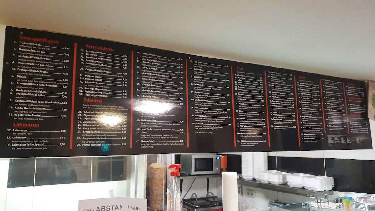 Menu Eiserner Grill & Pizzahaus-7